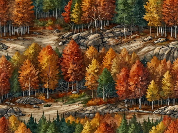 Auf dem Bild sind wunderschöne herbstliche Landschaften während des Indian Summer zu sehen. Die Bäume erstrahlen in kräftigen Farben wie Rot, Orange und Gelb. Diese Jahreszeit eignet sich hervorragend für Aktivitäten wie:

1. **Wanderungen**: Durch die bunten Wälder spazieren und die frische Luft genießen.
2. **Fotografie**: Die atemberaubenden Farben der Natur festhalten.
3. **Picknicks**: Ein Picknick im Freien zu veranstalten, während man die herbstliche Schönheit bewundert.
4. **Laub sammeln**: Mit Freunden oder der Familie bunte Blätter sammeln und Bastelideen umsetzen.
5. **Herbstmärkte besuchen**: Regionale Märkte besuchen, die lokale Produkte und Köstlichkeiten anbieten.

Diese Aktivitäten bieten eine wunderbare Möglichkeit, die Farbenpracht des Herbstes zu erleben und die Natur zu genießen.