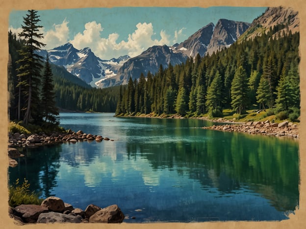 Auf dem Bild ist eine malerische Landschaft zu sehen, die einen klaren, blauen See umgeben von hohen Bergen und dichten Wäldern zeigt. Das Wasser spiegelt die Schönheit der Natur wider, und der Himmel ist mit weißen Wolken durchzogen.

Tipps für deinen Besuch in der Seenplatte:

1. **Wanderungen:** Es gibt zahlreiche Wanderwege in der Umgebung, die atemberaubende Ausblicke auf die Natur bieten. Informiere dich über die besten Routen.

2. **Bootstouren:** Miete ein Boot oder mache eine geführte Tour, um die Seen aus einer anderen Perspektive zu erleben.

3. **Picknick:** Packe ein Picknick ein und genieße die Ruhe am Ufer des Sees.

4. **Fotografie:** Vergiss nicht, deine Kamera mitzunehmen, um die beeindruckenden Landschaften festzuhalten.

5. **Vogelbeobachtung:** Die Seenplatte bietet einen Lebensraum für viele Vogelarten. Halte Ausschau nach verschiedenen Vögeln während deines Besuchs.

6. **Wassersport:** Nutze die Gelegenheit für Aktivitäten wie Kajakfahren oder Schwimmen, wenn das Wetter es zulässt. 

Viel Spaß bei deinem Besuch!