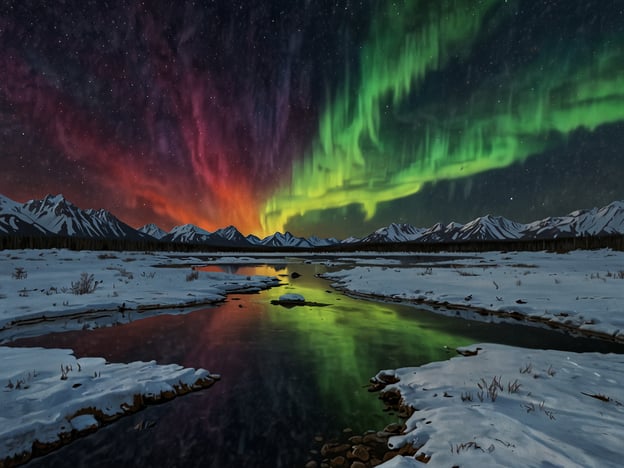 Auf dem Bild ist ein atemberaubendes Naturschauspiel zu sehen: die Nordlichter, die den Himmel in leuchtenden Farben erhellen. Diese faszinierenden Lichterscheinungen sind besonders gut in den Nordwest-Territorien Kanadas zu beobachten.

Einige der besten Orte, um die Nordlichter in den Nordwest-Territorien zu erleben, sind:

1. **Yellowknife**: Bekannt als das „Nördlichste Licht“, bietet diese Stadt hervorragende Möglichkeiten zur Beobachtung der Nordlichter, besonders im Winter.
   
2. **Aurora Village**: Ein spezieller Ort in der Nähe von Yellowknife, der sich ganz auf das Erlebnis der Nordlichter spezialisiert hat. Hier gibt es sogar Tipis zur Übernachtung.

3. **Fort Simpson**: Diese malerische Gemeinde ist umgeben von unberührter Natur und bietet ebenfalls gute Sicht auf das faszinierende Schauspiel.

4. **Nahanni Nationalpark**: Für die Abenteuerlustigen ist dieser Park nicht nur für seine beeindruckenden Landschaften bekannt, sondern auch für seine klaren Nächte, die einen Blick auf die Nordlichter ermöglichen.

5. **Landschaft um den Mackenzie River**: Die Ufer des Mackenzie Rivers bieten eine spektakuläre Kulisse für die Nordlichter und sind ein relativ ungestörter Ort, um sie zu bewundern. 

Die Kombination aus klaren Nächten und minimaler Lichtverschmutzung macht diese Orte perfekt für die Beobachtung der Aurora Borealis.