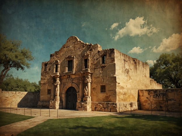 Auf dem Bild ist das Alamo zu sehen, eine historische Stätte in San Antonio, Texas. Das Alamo ist bekannt für seine Rolle im Kampf um die Unabhängigkeit Texas von Mexiko und zieht jährlich viele Touristen an. Besucher können an geführten Touren teilnehmen, Ausstellungen zur Geschichte des Alamo besichtigen und an besonderen Veranstaltungen teilnehmen, die oft im Zusammenhang mit dem Texas-Mexikanischen Krieg stehen. Die Umgebung bietet auch wunderschöne Gärten und Plätze, die zum Verweilen einladen. Das Alamo ist nicht nur ein wichtiger historischer Ort, sondern auch ein kulturelles Zentrum für zahlreiche Aktivitäten und Feste.