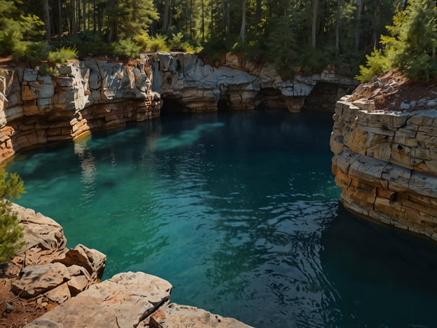 Auf dem Bild ist ein malerischer Ort mit klarem, türkisfarbenem Wasser zu sehen, der von hohen Felsen und Bäumen umgeben ist. Es handelt sich um eine natürliche Umgebung, die ideal zum Entspannen oder für Outdoor-Aktivitäten ist.

### Praktische Hinweise für deinen Besuch:
1. **Zugang:** Überprüfe die Zugangsbedingungen. Manche Naturschutzgebiete erfordern eine Genehmigung oder haben bestimmte Öffnungszeiten.
2. **Sicherheit:** Achte auf rutschige Felsen und halte dich von steilen Abhängen fern. Schwimme nur in dafür ausgewiesenen Bereichen.
3. **Ausrüstung:** Bring geeignete Schwimmbekleidung, ein Handtuch und Sonnenschutz mit.
4. **Müll:** Neem deinen Müll wieder mit, um die Natur zu schützen.
5. **Klima:** Informiere dich über das Wetter und kleide dich entsprechend, um unvorhergesehenen Wetterbedingungen zu begegnen. 

Genieße deinen Besuch in dieser wunderschönen Natur!