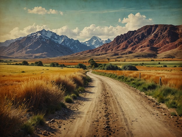 Auf dem Bild ist eine beeindruckende Landschaft mit majestätischen Bergen und weitläufigen Feldern zu sehen. Hier sind einige Sehenswürdigkeiten und Highlights, die du nicht verpassen solltest, wenn du eine ähnliche Umgebung besuchst:

1. **Bergwanderungen**: Die umliegenden Berge laden zu spektakulären Wanderungen ein. Genieße die atemberaubende Aussicht auf die Gipfel und die Natur.

2. **Naturreservate**: In der Nähe können Naturreservate besucht werden, die eine Vielzahl von Flora und Fauna beherbergen. Perfekt für Tierliebhaber und Fotografen.

3. **Landschaftsfahrten**: Die Straße im Bild ist ideal für malerische Fahrten. Nimm dir Zeit, um die Aussicht zu genießen und an verschiedenen Aussichtspunkten Halt zu machen.

4. **Kulturelle Erlebnisse**: Lokale Dörfer bieten Einblicke in die Kultur und Traditionen der Region. Probiere lokale Spezialitäten und besuche Handwerksmärkte.

5. **Camping und Outdoor-Aktivitäten**: Es gibt zahlreiche Möglichkeiten für Camping, Radfahren und andere Outdoor-Aktivitäten, um die Natur hautnah zu erleben.

Genieße die natürliche Schönheit und die ruhige Atmosphäre dieses malerischen Ortes!