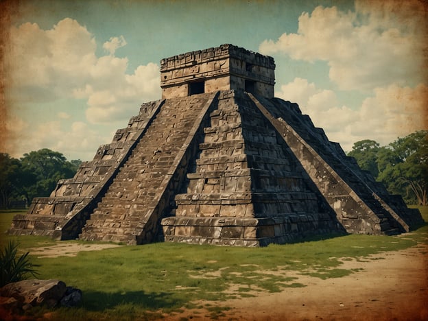 Auf dem Bild ist eine Pyramide zu sehen, die typisch für die Architektur der Maya-Zivilisation ist. Diese Pyramiden, wie die von Zaculeu, sind nicht nur architektonische Meisterwerke, sondern auch von großer kultureller Bedeutung.

Zaculeu war eine bedeutende Stadt der Maya in Guatemala. Die Pyramiden und Tempel dort dienten religiösen und politischen Zwecken. Sie waren Orte für Rituale, Zeremonien und möglicherweise auch für astronomische Beobachtungen. Die Ruinen von Zaculeu sind ein wichtiges Symbol der Maya-Kultur und zeigen ihr außergewöhnliches Wissen in den Bereichen Architektur, Astronomie und Gesellschaftsstruktur. 

Die Erhaltung solcher Stätten ermöglicht es uns, mehr über die Geschichte und das Erbe der Maya zu lernen und ihre Errungenschaften zu würdigen.