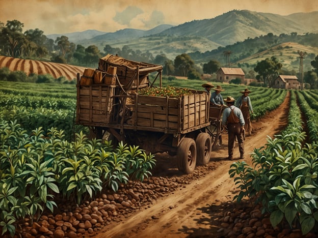 Auf dem Bild sind vermutlich Arbeiter zu sehen, die in einem landwirtschaftlichen Umfeld aktiv sind. Diese Szene könnte die Tradition der Landwirtschaft in der Region Comayagua, Honduras, widerspiegeln, die stark agrarisch geprägt ist. 

Comayagua hat eine reiche Geschichte in der Landwirtschaft, insbesondere im Anbau von Kaffee, Mais und Zuckerrohr. Die Region wurde im 19. Jahrhundert durch den Kaffeeexport bekannt, was zu einer wirtschaftlichen Blüte führte. 

Die darauffolgende Entwicklung baute auf der landwirtschaftlichen Basis auf, während soziale und wirtschaftliche Veränderungen die Lebensweise der Bewohner beeinflussten. Solche Szenen zeugen von der harten Arbeit und dem Engagement der Menschen, die zur Kultur und Wirtschaft von Comayagua beitragen.