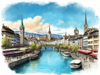 Entdecke die malerische Metropole am Zürichsee: Sehenswürdigkeiten, Kultur und Genuss in der Schweizer Großstadt.