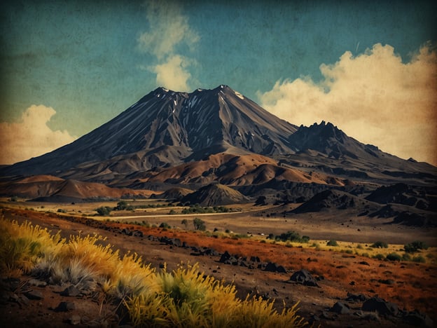 Auf dem Bild ist ein beeindruckender Vulkan zu sehen, der möglicherweise die Landschaft der Isla Zapatera repräsentiert, einer Insel im Nicaraguasee. Diese Insel hat eine reiche Geschichte, die bis zu den präkolumbianischen Kulturen zurückreicht. 

Isla Zapatera ist bekannt für ihre archäologischen Stätten, die Überreste von alten Siedlungen und rituellen Objekten enthalten. Man glaubt, dass sie einst ein bedeutendes religiöses Zentrum für die einheimischen Völker war, besonders für die Nahua- und Chorotega-Kulturen. Die Insel ist auch für ihre zahlreichen Steinskulpturen bekannt, die möglicherweise Götter oder bedeutende Persönlichkeiten dieser Kulturen darstellen.

Die Schönheit und historische Tiefe der Isla Zapatera machen sie zu einem faszinierenden Ort für Archäologen und Touristen, die sich für die indigene Geschichte und Kultur Mittelamerikas interessieren.