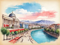 Die faszinierende Hauptstadt Mazedoniens: Entdecke die kulturelle Vielfalt und historischen Schätze von Skopje.