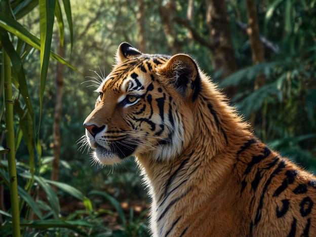 Auf dem Bild ist ein Tiger zu sehen, der in einer natürlichen Umgebung steht. Der Schutz solcher majestätischen Tiere und ihrer Lebensräume ist entscheidend für die Erhaltung der Biodiversität. Am Cascada Blanca, einem Gebiet von natürlicher Schönheit, müssten Maßnahmen zum Naturschutz gefördert werden, um die speziellen Ökosysteme und die darin lebenden Tierarten zu schützen. Dabei spielen nachhaltige Praktiken und die Erziehung der Gemeinschaft eine zentrale Rolle, um die natürlichen Ressourcen zu bewahren und die Artenvielfalt zu sichern.