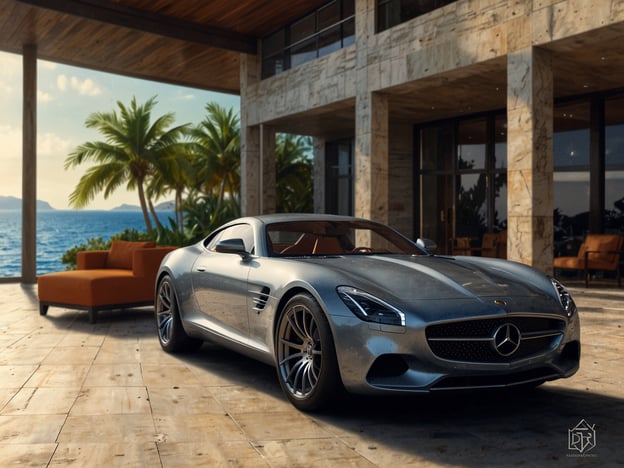 Auf dem Bild ist ein eleganter Mercedes-Benz SLS AMG zu sehen, der vor einem luxuriösen, modernen Gebäude platziert ist. Im Hintergrund erkennt man palmengesäumte Küstenlandschaft, die auf eine erstklassige Lage hindeutet.

Die Kombination aus dem hochwertigen Auto und der traumhaften Umgebung spiegelt den Lebensstil vieler Milliardäre wider. Diese Personen investieren oft in luxuriöse Fahrzeuge, die nicht nur Statussymbole sind, sondern auch technologische Meisterwerke. Sie leben häufig in architektonisch beeindruckenden Villen oder Resorts, die einen Blick auf atemberaubende Landschaften bieten, oft am Meer oder in der Natur.

Ein Einblick in das Leben der Milliardäre zeigt, dass sie neben materiellem Wohlstand auch Wert auf Exklusivität und außergewöhnliche Erlebnisse legen. Ihr Lebensstil ist häufig geprägt von Reisen zu den schönsten Orten der Welt, wo sie sich in Luxusunterkünften entspannen und Trends setzen, sei es durch modische Autos, elegante Kleidung oder persönliche Dienstleistungen.