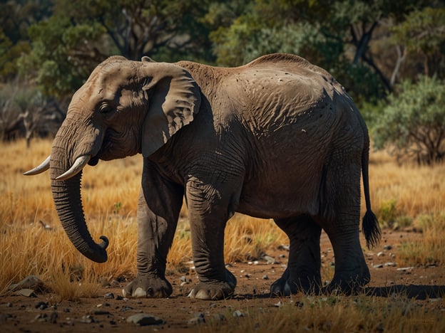 Auf dem Bild ist ein Elefant in einer savannenähnlichen Umgebung zu sehen. Um die Erhaltung der Elefanten und ihres Lebensraums zu gewährleisten, sind mehrere Maßnahmen wichtig. Dazu gehören der Schutz von Nationalparks und Reservaten sowie die Bekämpfung von Wilderei und illegalem Handel mit Elfenbein. 

Zukünftige Maßnahmen könnten den Ausbau von Schutzgebieten und die Schaffung von Korridoren für Wildtiere umfassen, um deren Lebensraum zu vernetzen. Außerdem sind Aufklärungs- und Bildungsprojekte für die lokale Bevölkerung entscheidend, um ein Bewusstsein für die Bedeutung des Elefantenschutzes zu schaffen. Durch solche Anstrengungen kann die langfristige Zukunft dieser majestätischen Tiere und ihrer Ökosysteme gesichert werden.