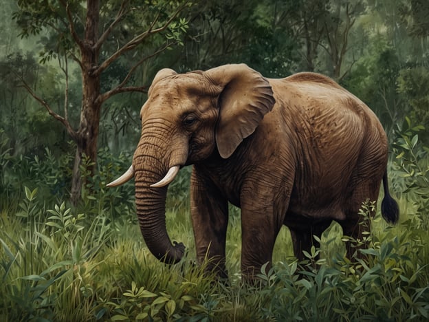 Auf dem Bild ist ein Elefant zu sehen, der in einer dichten, grünen Landschaft steht. 

Die ökologische Bedeutung der Kolonie solcher Tiere ist immens. Elefanten spielen eine Schlüsselrolle im Ökosystem: Sie fördern die biologische Vielfalt, indem sie Pflanzen fressen und somit das Wachstum anderer Arten unterstützen. Ihre Wanderungen helfen, Samen zu verbreiten, was zur Regeneration von Wäldern beiträgt. Zudem schaffen sie durch ihre Bewegungen Pfade im Unterholz, die anderen Tieren als Lebensraum dienen. Diese Interaktionen fördern ein gesundes Ökosystem und sind entscheidend für den Erhalt der Artenvielfalt.