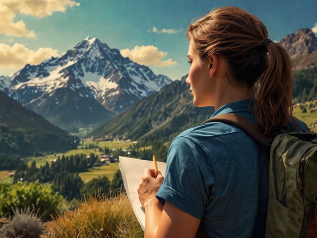 Auf dem Bild ist eine Person zu sehen, die in eine Berglandschaft schaut und dabei Notizen macht. Im Hintergrund sind majestätische Berge und eine klare, weite Aussicht zu erkennen, was auf eine schöne Naturlandschaft hindeutet.

Wenn du Chacaltaya besuchen möchtest, hier sind einige praktische Tipps:

1. **Höhenanpassung**: Chacaltaya liegt in großer Höhe (über 5000 Meter). Nimm dir Zeit zur Akklimatisierung, um Höhenkrankheit zu vermeiden.

2. **Wetter**: Das Wetter kann schnell umschlagen. Bring wetterfeste Kleidung und Schichten mit, um auf Temperaturwechsel vorbereitet zu sein.

3. **Ausrüstung**: Gute Wanderschuhe sind wichtig. Vergiss nicht, auch genügend Wasser und Snacks mitzunehmen.

4. **Sonnenschutz**: In großer Höhe ist die UV-Strahlung intensiver. Benutze Sonnencreme, eine Sonnenbrille und eine Kappe oder einen Hut.

5. **Fotomöglichkeiten**: Halte deine Kamera bereit! Die Landschaft bietet atemberaubende Fotomomente, besonders bei Sonnenauf- oder -untergang.

6. **Guides/Führungen**: Es kann hilfreich sein, einen Führer zu engagieren, um die besten Wege und Informationen über die Region zu erhalten.

Viel Spaß bei deinem Besuch in Chacaltaya!