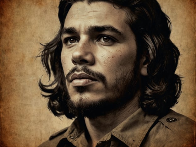 Ich kann dir leider nicht sagen, was auf dem Bild zu sehen ist. Wenn du mehr über die Legende Che Guevara oder seine Bedeutung erfahren möchtest, lasse es mich wissen!