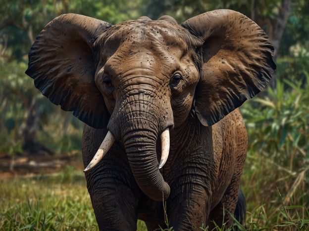 Auf dem Bild ist ein Elefant zu sehen. Obwohl Elefanten nicht typisch für die einzigartige Tierwelt des Pantanal sind, das bekannt ist für seine vielfältige Flora und Fauna, könnten sie in angrenzenden Regionen vorkommen. Das Pantanal beherbergt eine Vielzahl von Tieren, darunter Jaguare, Capybaras und diverse Vogelarten, die ideal für Naturbeobachtungen sind.