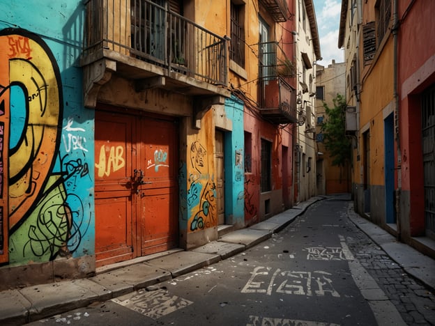 Auf dem Bild ist eine enge, von bunten Graffiti gesäumte Straße zu sehen, die typisch für Valparaíso ist. Diese Stadt in Chile ist bekannt für ihre lebendige Straßenkunst und die multikulturelle Atmosphäre. Die Farben der Wände und die kreative Gestaltung verleihen der Straße einen künstlerischen Charakter, der Touristen und Einheimische gleichermaßen anzieht. Valparaíso gilt als kulturelles Zentrum, das mit seiner einzigartigen Architektur und Kunstszene ein wichtiger Ort für Künstler und Kreative ist. Die Sehenswürdigkeiten und das kulturelle Leben spiegeln die Geschichte und den Lebensstil dieser faszinierenden Stadt wider.