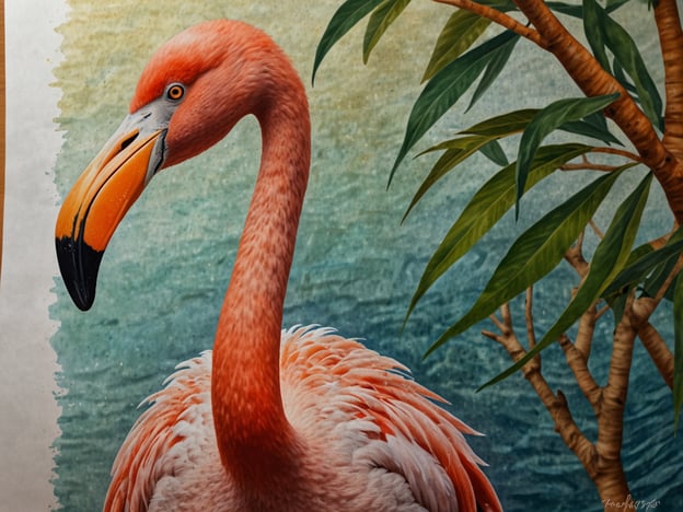 Auf dem Bild ist ein wunderschöner Flamingo zu sehen, der für die Flora und Fauna von Bonaire charakteristisch ist. Diese Vögel sind bekannt für ihr auffälliges, rosafarbenes Gefieder und ihre langen Beine. Sie sind häufig in den salzhaltigen Gewässern der Insel anzutreffen, wo sie sich von kleinen Krebstieren und Algen ernähren. Die Umgebung, die von Wasser und Gewächsen geprägt ist, spiegelt die natürliche Schönheit und Vielfalt der Tier- und Pflanzenwelt auf Bonaire wider. Flamingos sind ein Symbol für das reiche Ökosystem der Region.