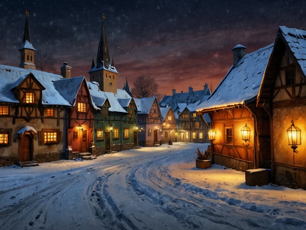 Auf dem Bild sind festlich dekorierte, schneebedeckte Häuser in einer charmanten Winterlandschaft zu sehen. Die warmen Lichter strahlen eine gemütliche Stimmung aus, während der Schnee sanft auf den Dächern liegt.

In Tallinn zur Weihnachtszeit gibt es viele Highlights zu entdecken! Der Weihnachtsmarkt auf dem Rathausplatz ist ein Muss, wo regionale Handwerkskunst und traditionelle estnische Leckereien angeboten werden. Die historische Altstadt erstrahlt in festlicher Beleuchtung, und die engen Gassen laden zu einem romantischen Spaziergang ein. Auch das Eislaufen auf der Freiluftbahn ist ein beliebtes Erlebnis. Vergessen Sie nicht, die beeindruckenden Kirchen und die alte Stadtmauer zu besichtigen, die in dieser besonderen Zeit besonders stimmungsvoll wirken!