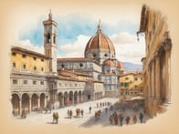 Entdecke die kulturellen Schätze von Florenz und Rom auf einer Reise durch die Renaissance.