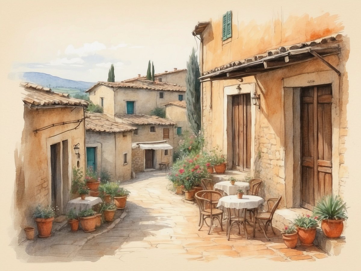 Das authentische Dorfleben Italiens - Langsame Reisen durch die Regionen Apuliens und der Toskana