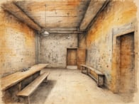 Tauche ein in die faszinierende Geschichte und entdecke verborgene Schätze, während du durch die beeindruckenden Hallen des ehemaligen Luftschutzraums schlenderst.