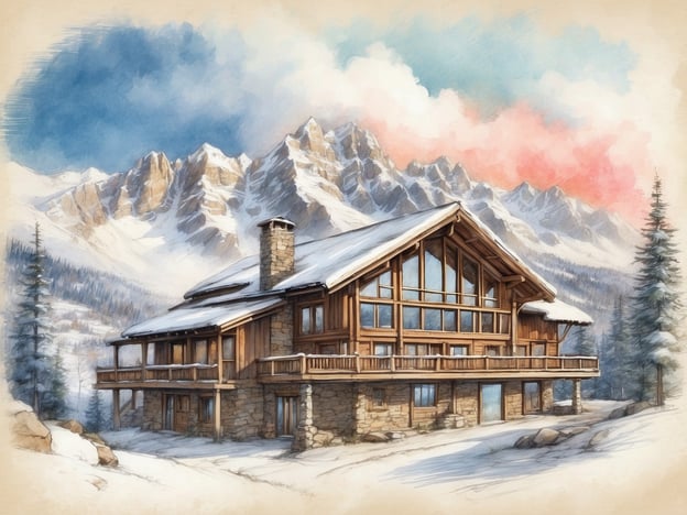 Auf dem Bild ist ein beeindruckendes Chalet in einer winterlichen Landschaft zu sehen. Die Architektur des Hauses kombiniert Holz- und Steinelemente und bietet große Fenster, die einen Blick auf die umliegenden schneebedeckten Berge ermöglichen. Es scheint eine ruhige und malerische Umgebung zu sein, die sich ideal für winterliche Aktivitäten eignet.

In Bezug auf Landal Winterberg bietet dieser Ferienort eine Vielzahl von Möglichkeiten für Outdoor-Aktivitäten, wie Skifahren und Wandern. Die Unterkünfte sind komfortabel und laden dazu ein, die Schönheit der winterlichen Natur zu genießen. Ein perfekter Ort für Familien und Naturliebhaber!