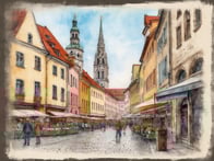 Erlebe versteckte Schätze und faszinierende Geschichten, während du durch die charmanten Gassen der Stadt schlenderst und die kulturellen Höhepunkte Münchens hautnah erlebst.