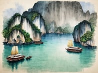 Tauche ein in das atemberaubende Paradies der Halong-Bucht und genieße unvergessliche Momente auf einer erstklassigen Kreuzfahrt.