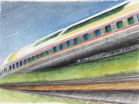 Mit frischem Wind im Bahnverkehr sorgen die neuen Züge für schnellere Verbindungen und mehr Komfort auf deinen Reisen.
