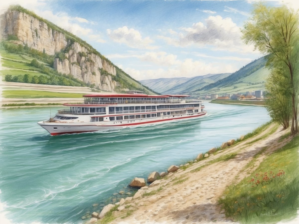 Die Donau in Österreich - Eine Flussreise durch Geschichte und Landschaft