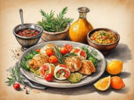Entdecke die vielfältigen Aromen und kulinarischen Geheimnisse der zypriotischen Küche.