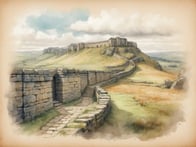 Entdecke die faszinierende Geschichte des römischen Erbes in Großbritannien: Von Hadrianswall bis zu antiken Bädern.