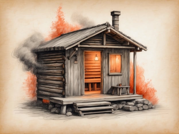 Auf dem Bild ist eine traditionelle estnische Sauna zu sehen. Es gibt verschiedene Arten von estnischen Saunen, darunter:

1. **Holzsauna (Puitsusaun)**: Diese Saunen bestehen aus Holz und verwenden oft einen traditionellen Holzofen. Sie sind bekannt für ihre gemütliche Atmosphäre.

2. **Rauchsauna (Suitusaun)**: Diese Art wird durch einen offenen Feuerraum beheizt, der Rauch im Saunaraum zirkuliert, bevor er abgeleitet wird. Sie haben einen einzigartigen Duft und eine besondere Wärme.

3. **Dampfbad (Aurusaun)**: Diese Sauna bietet eine höhere Luftfeuchtigkeit und mildere Temperaturen, was sie für viele angenehm macht.

4. **Himalaya-Salzsauna**: Diese neuere Variante integriert Salzkristalle für zusätzliche gesundheitliche Vorteile und ein besonderes Ambiente.

Die dargestellte Sauna könnte eine Holz- oder Rauchsauna sein, da sie rustikal und traditionell wirkt.