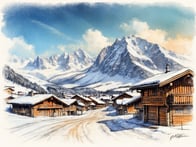 Ein Traum für Wintersportfans: Das vielfältige Skigebiet in den französischen Alpen